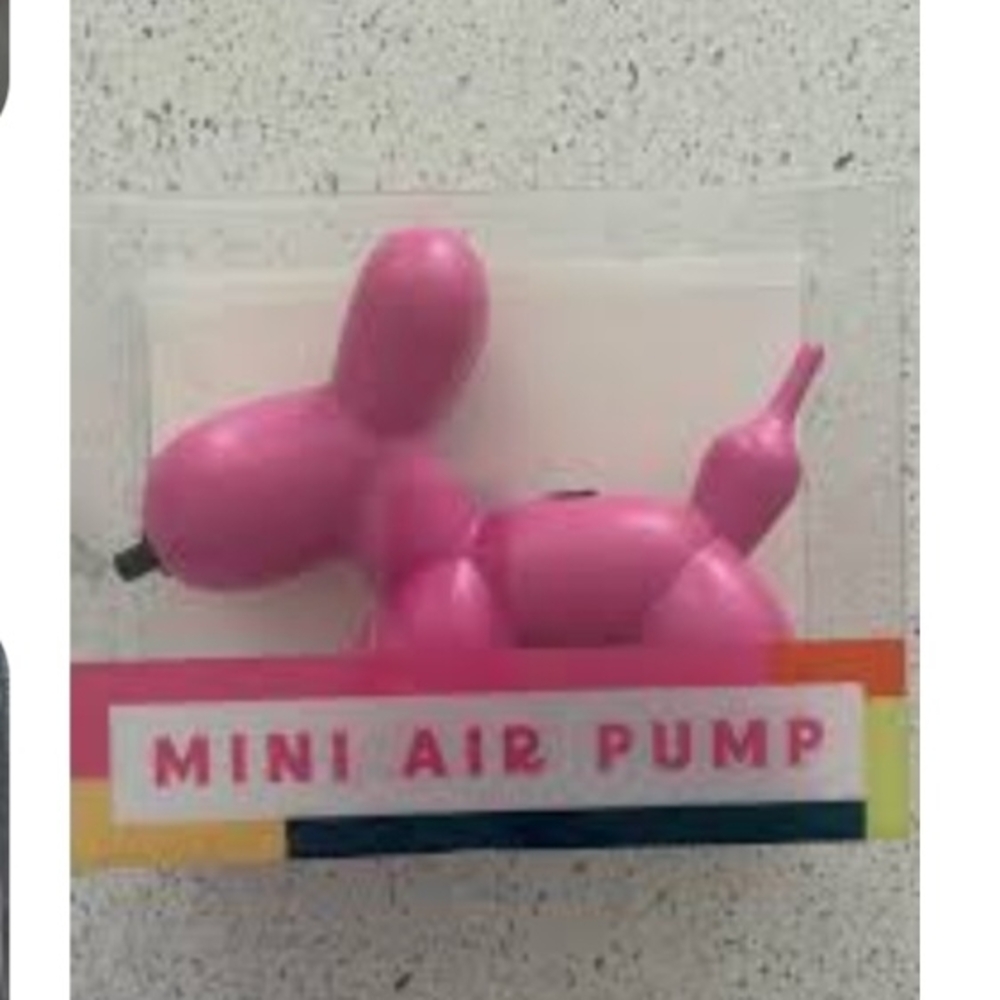 No Boundaries Pink Mini Air Pump